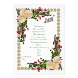 25ème Zantedeschia de roses de rose d'invitation d