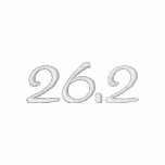 26,2 milles de veste brodée par marathon
