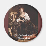 26 novembre. Catherine de l'Alexandrie Magnets Pour Réfrigérateur