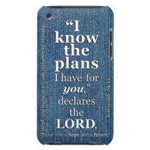 29:11 de Jérémie je sais le vers de bible de plans Coque iPod Touch Case-Mate