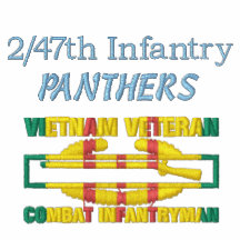 2/47th FNI. Chemise de soldat d'infanterie de comb
