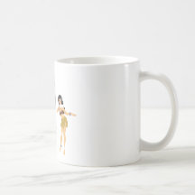2 danses polynésiennes et panneaux de surf mugs à café