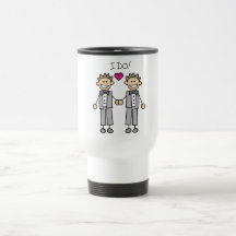 2 mariés tasse à café