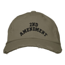 2ème Amendement Casquettes Brodées