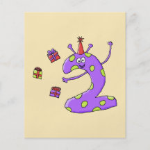 2ème Bande dessinée d'anniversaire dans le pourpre Prospectus Personnalisés