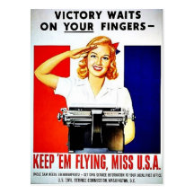 2ème guerre mondiale Flying2 Cartes Postales