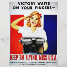 2ème guerre mondiale Flying2 Prospectus Personnalisés