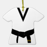 2ème Ornement d'uniforme de ceinture noire de degr