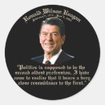 2ème profession la plus ancienne de Reagan Autocollants