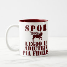 2ème tasse de café romaine de Pegasus de la légion