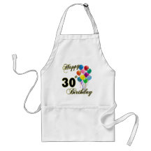 30èmes cadeaux d'anniversaire et habillement heure tablier