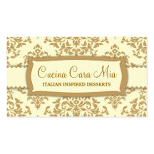 311 cerise sur le gâteau - Buttercream Cartes De Visite Personnelles