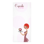 311-Cherrie le tablier de Cutie de petit gâteau Carte Double Customisable