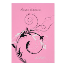 311-Dotted rose du désir | Faire-parts