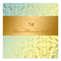 311-Golden devinent le bonbon jaune bleu 16 Faire-part