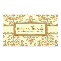 311-Icing sur le gâteau - Buttercream Carte De Visite