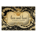 311 Lace de Luxe - or métallique de Ciao Bella Cartes De Visite Personnelles
