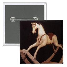 31 : Cheval de basculage, l'anglais, 1840 Pin's Avec Agrafe
