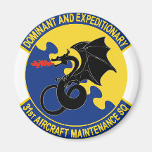31ème Escadron d'entretien des avions Magnets Pour Réfrigérateur