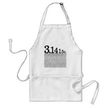 3,1415926 Pi Tablier