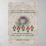 3:5 de proverbes de ~ d'alto de tulipes - 6 posters