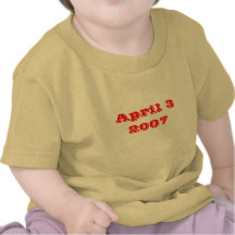3 avril 2007 t-shirts