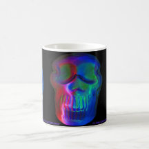 3 crânes Morphing la tasse