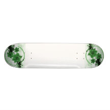 3 jolies fleurs - vert plateaux de skate