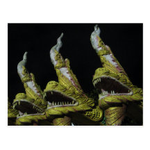 3 Nagas la nuit Cartes Postales