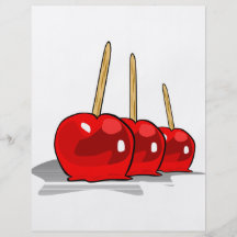 3 pommes de sucrerie rouges prospectus
