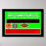 3 raisons pour lesquelles je suis bon aux sports m posters