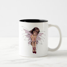 3D lutin rose 3 Mugs À Café