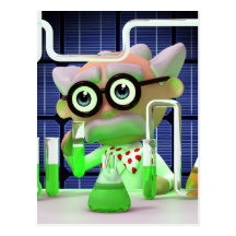3d-scientist-lab cartes postales