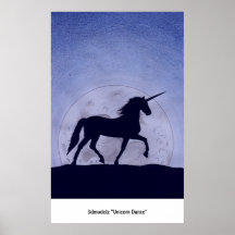 3dmodelz "danse de licorne " affiches