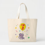 3ème anniversaire de poulpe sacs