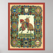 3ème Le ~ de croisade adoube Templar Poster