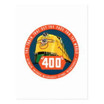 400Train Carte Postale