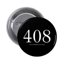 408 (police noire/blanche) badge