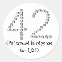 42, (J'ai trouvé la réponse sur LJSF) Adhésifs Ronds