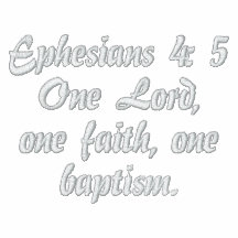 4:5 d'Ephesians " un seigneur, une foi, un baptême Sweats Avec Capuche