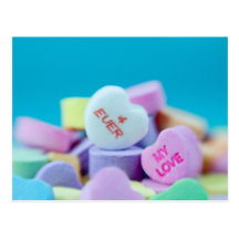 4 JAMAIS mon amour Carte Postale
