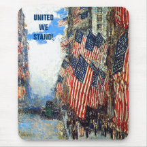 4 juillet, beaux-arts Mousepad de Jour de la Décla Tapis De Souris
