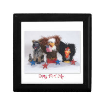 4 juillet heureux ! ! ! boîtes à babioles
