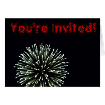 4 juillet invitation carte