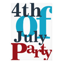 4 juillet invitation de partie