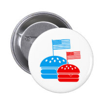 4 juillet - Jour de la Déclaration d'Indépendance  Pin's