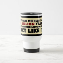 4 milliards d'ans d'évolution. L'acte l'aiment Mug À Café