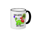 4èmes T-shirts et cadeaux d'anniversaire de dinosa Tasse À Café