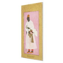50.14/8 Portrait d'ambre de Malik, inscrit dans De Impression Sur Toile