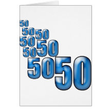 50 50 50 CARTES DE VŒUX